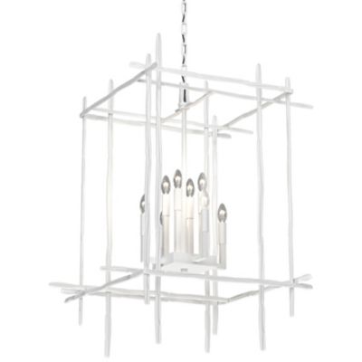 Hubbardton Forge Tura Chandelier - Color: White - Size: Large - 101317-1000