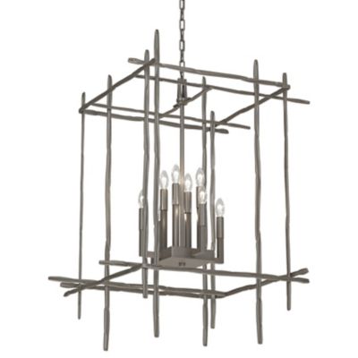 Hubbardton Forge Tura Chandelier - Color: Grey - Size: Large - 101317-1002