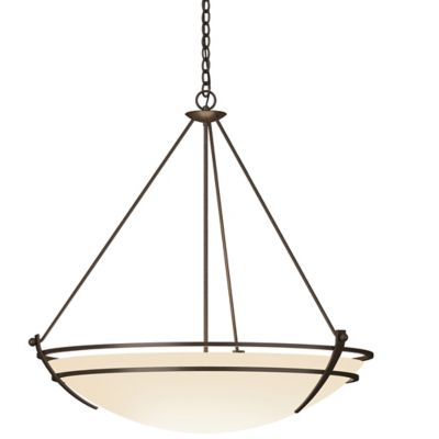 Hubbardton Forge Presidio Tryne Large Scale Pendant Light - Color: White - 