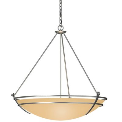 Hubbardton Forge Presidio Tryne Large Scale Pendant Light - Color: Beige - 