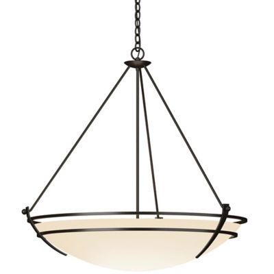 Hubbardton Forge Presidio Tryne Large Scale Pendant Light - Color: White - 