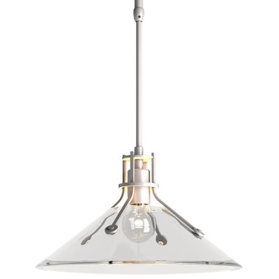 Hubbardton Forge Henry Outdoor Glass Pendant Light - Color: Clear - Size: 1