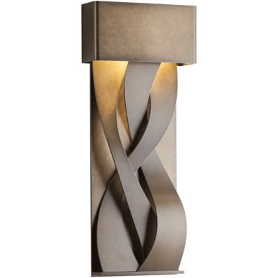 Hubbardton Forge Tress Outdoor LED Wall Sconce - Color: White - Size: Small