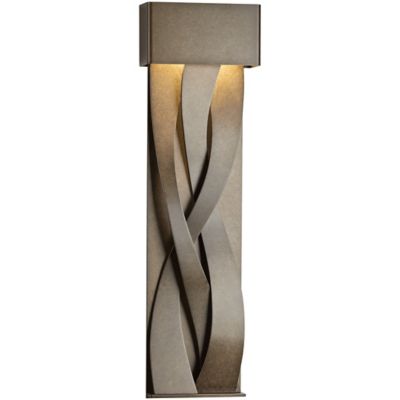 Hubbardton Forge Tress Outdoor LED Wall Sconce - Color: White - Size: Large