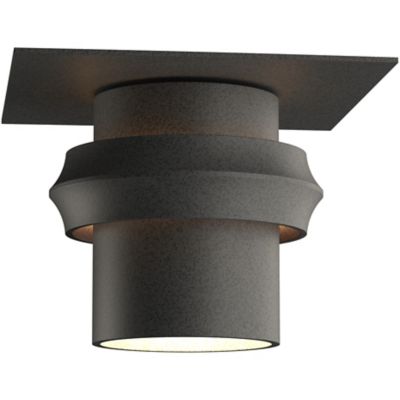 Hubbardton Forge Twilight Coastal Outdoor Semi-Flushmount Light - Color: Si