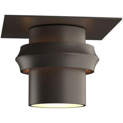 Hubbardton Forge Twilight Coastal Outdoor Semi-Flushmount Light - Color: Gr