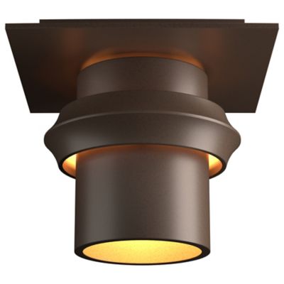 Hubbardton Forge Twilight Coastal Outdoor Semi-Flushmount Light - Color: Br