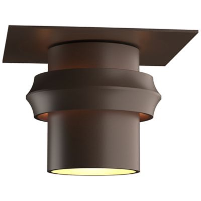 Hubbardton Forge Twilight Coastal Outdoor Semi-Flushmount Light - Color: Br