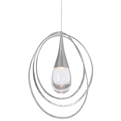 Hubbardton Forge Lyric Pendant Light in Clear