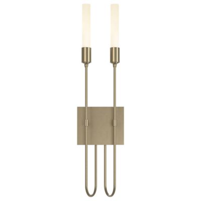 HBF2102831 Hubbardton Forge Lisse 2-Light Wall Sconce - Color sku HBF2102831