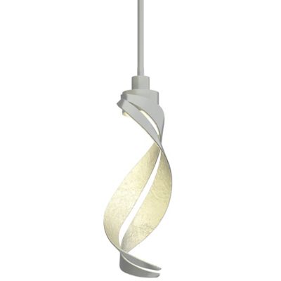 Hubbardton Forge Folio Mini Pendant Light - Color: Silver - Size: 1 light -