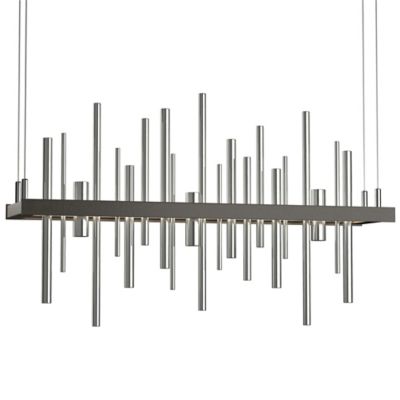 Hubbardton Forge Cityscape LED Linear Chandelier Light - Color: Polished - 