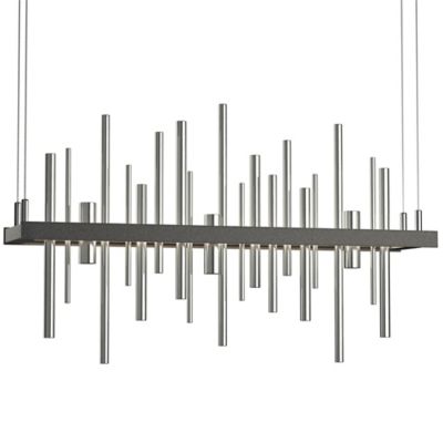 Hubbardton Forge Cityscape LED Linear Chandelier Light - Color: Polished - 