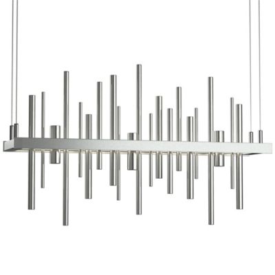 Hubbardton Forge Cityscape LED Linear Chandelier Light - Color: Polished - 