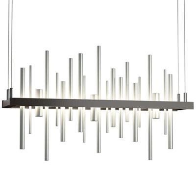 Hubbardton Forge Cityscape LED Linear Chandelier Light - Color: Polished - 