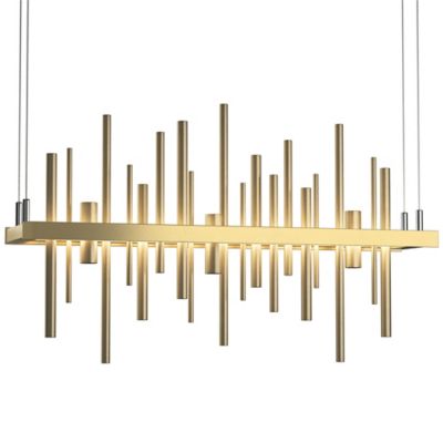 Hubbardton Forge Cityscape LED Linear Chandelier Light - Color: Antique - 1