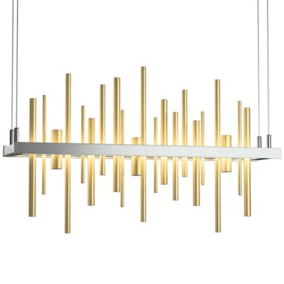 Hubbardton Forge Cityscape LED Linear Chandelier Light - Color: Polished - 