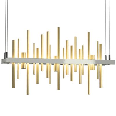 Hubbardton Forge Cityscape LED Linear Chandelier Light - Color: Polished - 