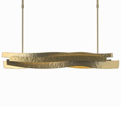 Hubbardton Forge Landscape LED Linear Chandelier - Color: Polished - Size: 