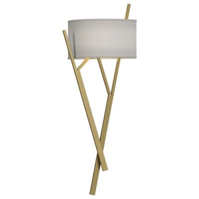 Hubbardton Forge Arbo Wall Sconce - Color: Brass - Size: 2 light - 207640-1