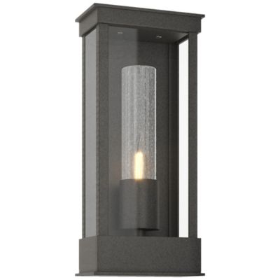 Hubbardton Forge Portico Outdoor Wall Sconce - Color: Silver - Size: 1 ligh