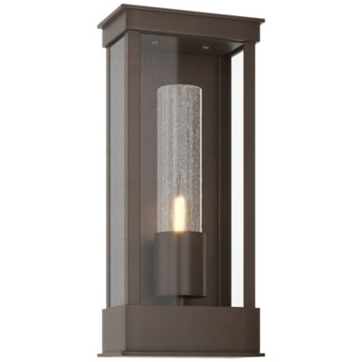 Hubbardton Forge Portico Outdoor Wall Sconce - Color: Bronze - Size: 1 ligh