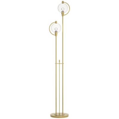 Hubbardton Forge Pluto Floor Lamp - Color: Brass - Size: 2 light - 242210-1