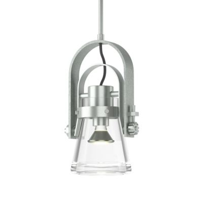 Hubbardton Forge Erlenmeyer Mini Pendant Light - Color: Clear - Size: 1 lig