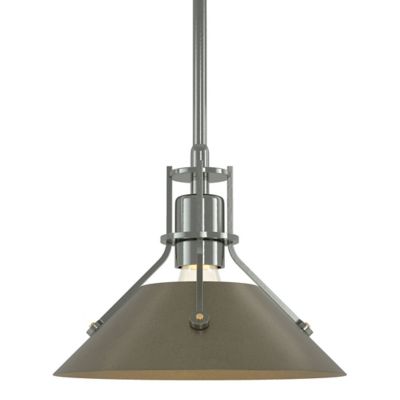 Hubbardton Forge Henry Metal Mini Pendant Light - Color: Gold - Size: 1 lig