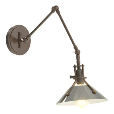 HBF2097882 Hubbardton Forge Henry Wall Sconce - Color: Silver sku HBF2097882