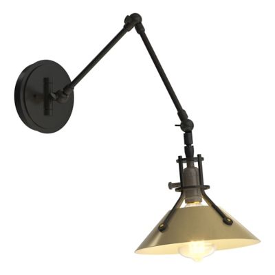 Hubbardton Forge Henry Wall Sconce - Color: Brass - Size: 1 light - 209320-