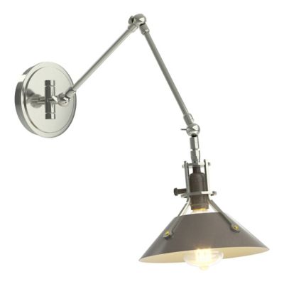 Hubbardton Forge Henry Wall Sconce - Color: Grey - Size: 1 light - 209320-1