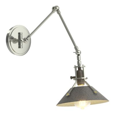 Hubbardton Forge Henry Wall Sconce - Color: Grey - Size: 1 light - 209320-1