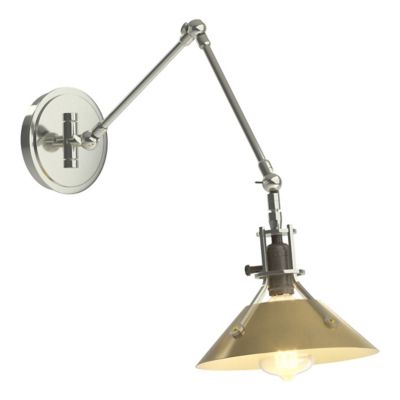 Hubbardton Forge Henry Wall Sconce - Color: Brass - Size: 1 light - 209320-