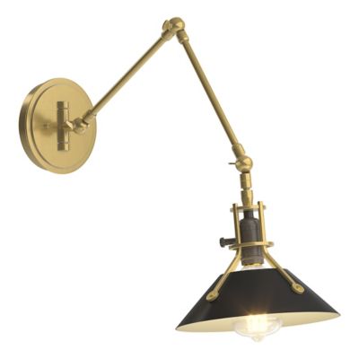 Hubbardton Forge Henry Wall Sconce - Color: Black - Size: 1 light - 209320-