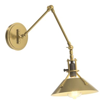 Hubbardton Forge Henry Wall Sconce - Color: Brass - Size: 1 light - 209320-