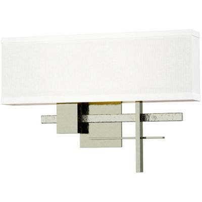 Hubbardton Forge Cosmo Aluminum Wall Sconce - Color: Beige - Size: 2 light 