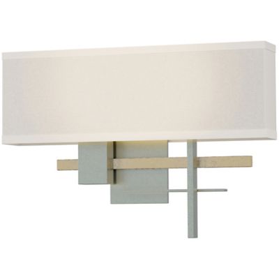 Hubbardton Forge Cosmo Aluminum Wall Sconce - Color: Beige - Size: 2 light 