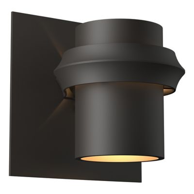 Hubbardton Forge Twilight Outdoor Wall Sconce - Color: Black - Size: Medium