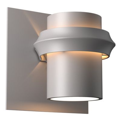 Hubbardton Forge Twilight Outdoor Wall Sconce - Color: Silver - Size: Mediu