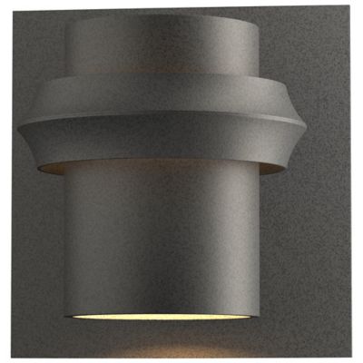 Hubbardton Forge Twilight Outdoor Wall Sconce - Color: Silver - Size: Large