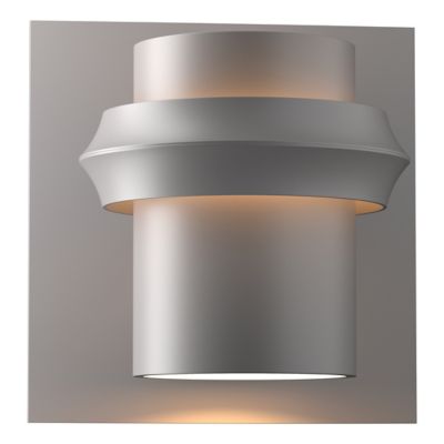 Hubbardton Forge Twilight Outdoor Wall Sconce - Color: Silver - Size: Large