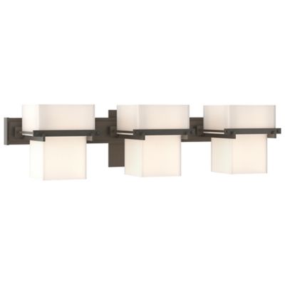 Hubbardton Forge Kakomi Triple Wall Sconce - Color: White - Size: 3 light -