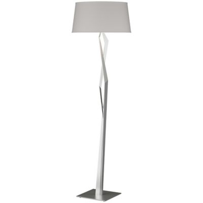 Hubbardton Forge Facet Floor Lamp - Color: Silver - Size: 1 light - 232850-