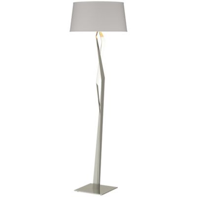 Hubbardton Forge Facet Floor Lamp - Color: Silver - Size: 1 light - 232850-