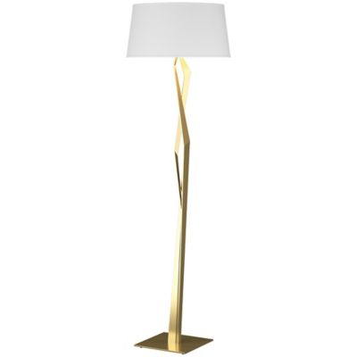 Hubbardton Forge Facet Floor Lamp - Color: Brass - Size: 1 light - 232850-1