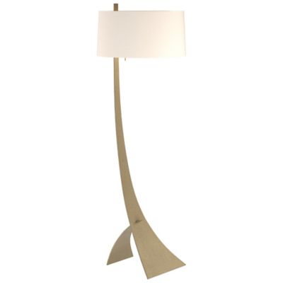 Hubbardton Forge Stasis Floor Lamp Lamp With Glass - Color: Gold - Size: 1 