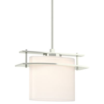 Hubbardton Forge Arc Ellipse Medium Pendant Light - Color: Beige - Size: S