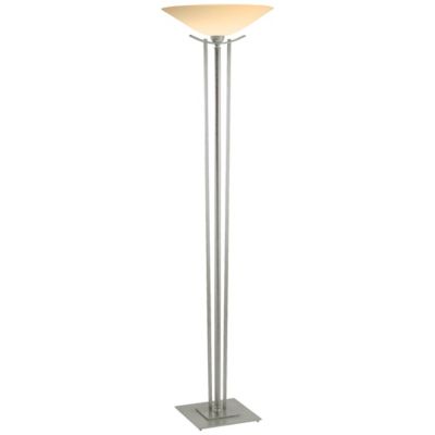 Hubbardton Forge Taper Torchiere Floor Lamp - Color: Silver - Size: 1 light