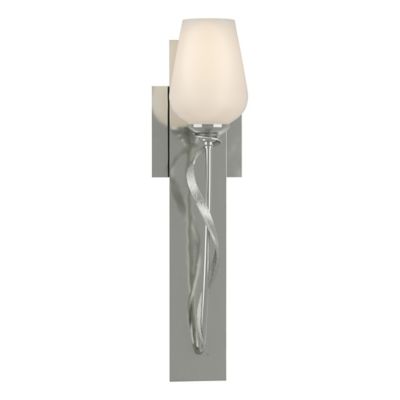 Hubbardton Forge Flora Wall Sconce - Color: Silver - Size: 1 light - 203030